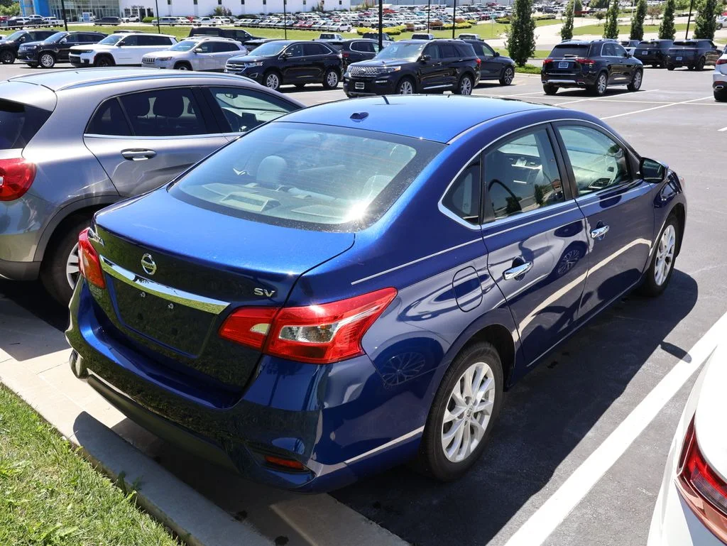 Used 2019 Deep Blue Pearl Nissan SV image 9
