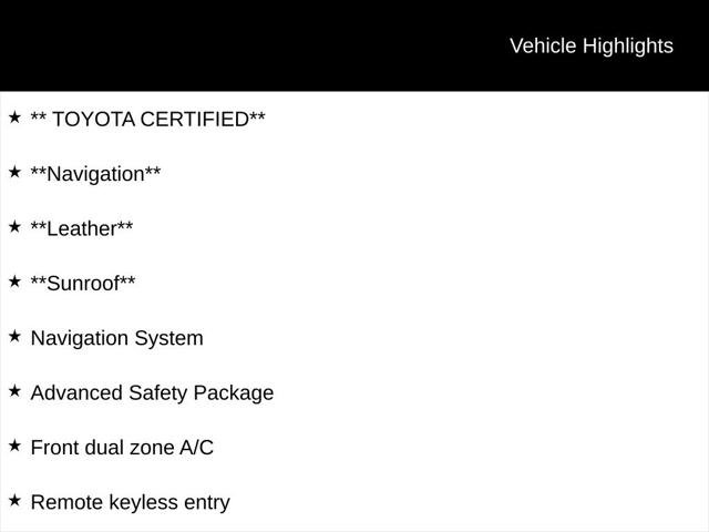 Certified Used 2019 BROWNSTONE Toyota  image 30