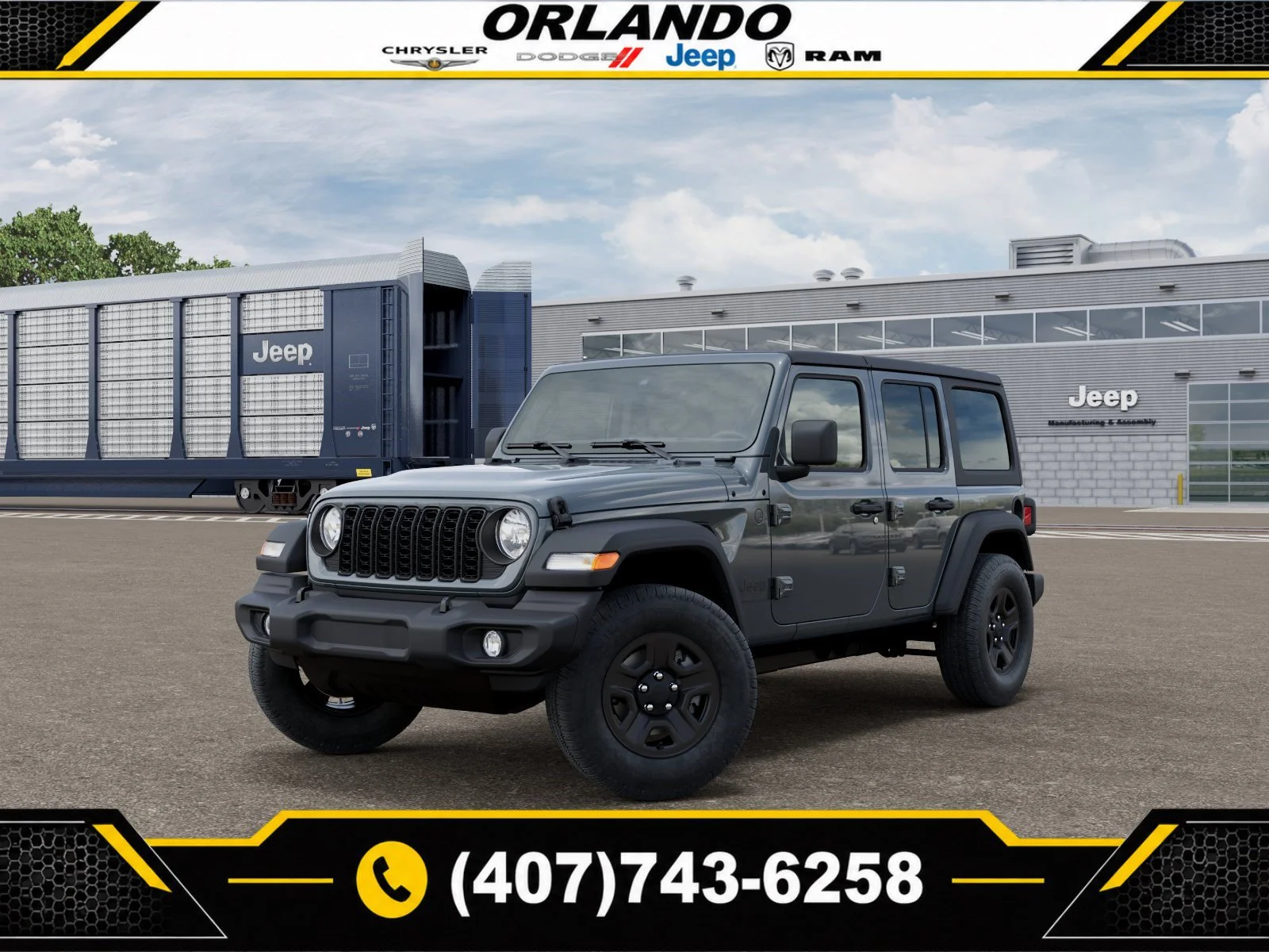 New 2026 Anvil Clear Coat Jeep Sport image 1