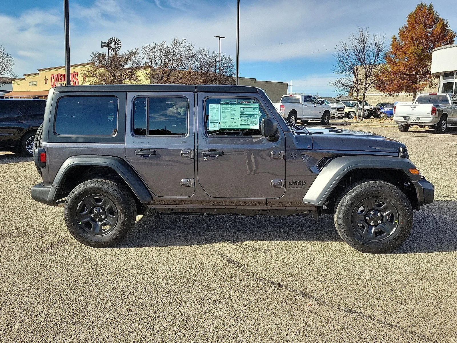 New 2026 PAU Granite Cry Jeep 4-DOOR SPORT image 5