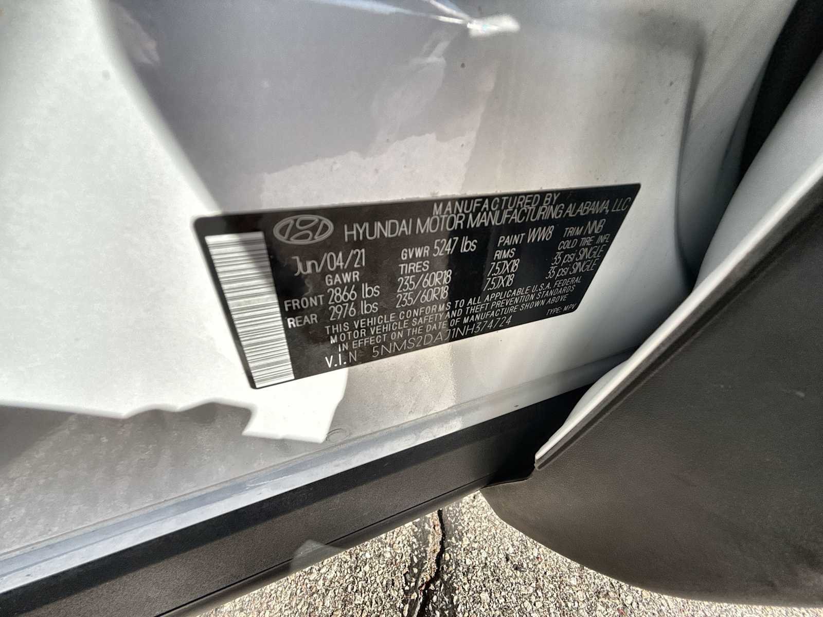 Used 2022 White Hyundai SEL image 32