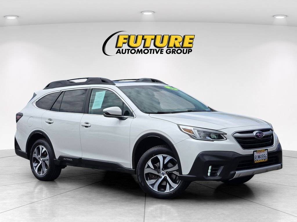Used 2020 White Subaru Limited image 1