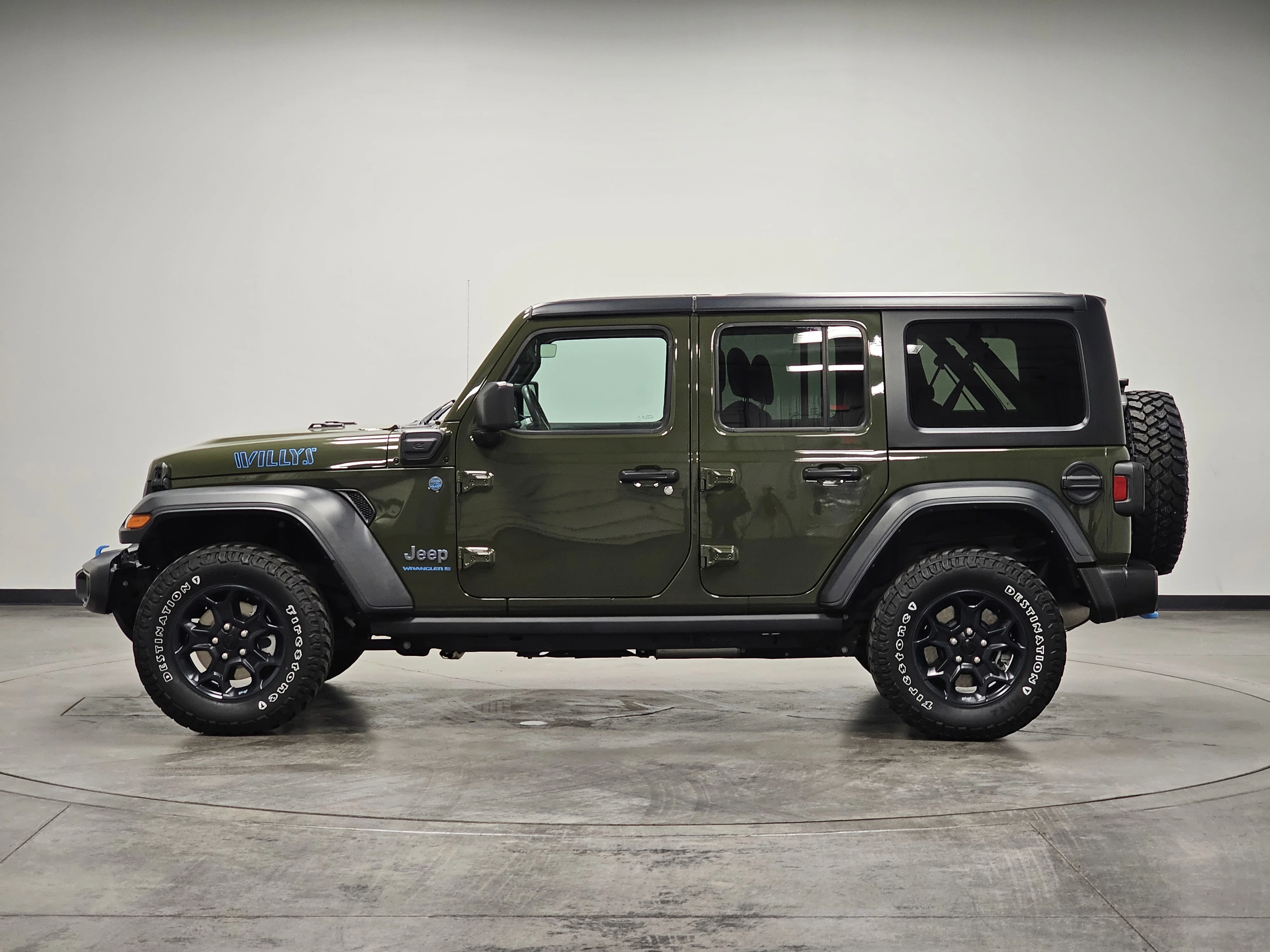 Used 2023 Sarge Green Clearcoat Jeep Willys image 5