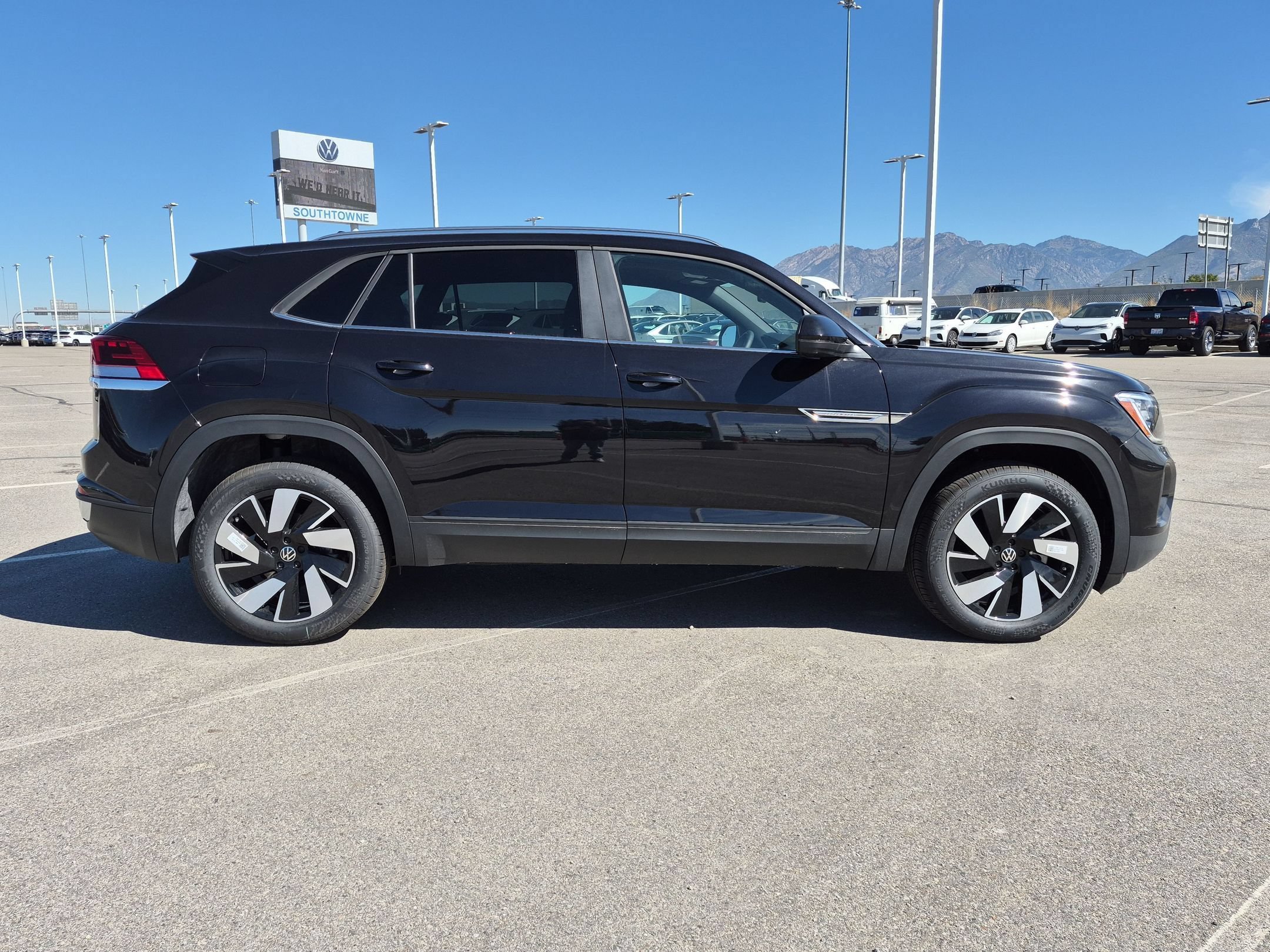 New 2026 Deep Black Pearl Volkswagen 2.0T SE w/Technology image 2