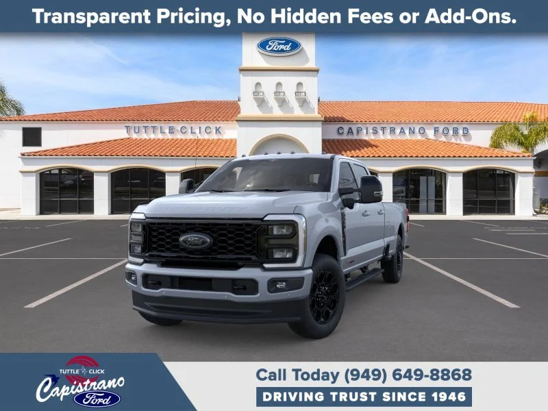 New 2026 Glacier Gray Metallic Tri-Coat Ford LARIAT image 2