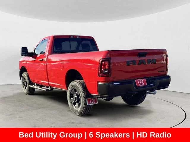New 2026 Flame Red Clearcoat Ram TRADESMAN REGULAR CAB 4X4 8