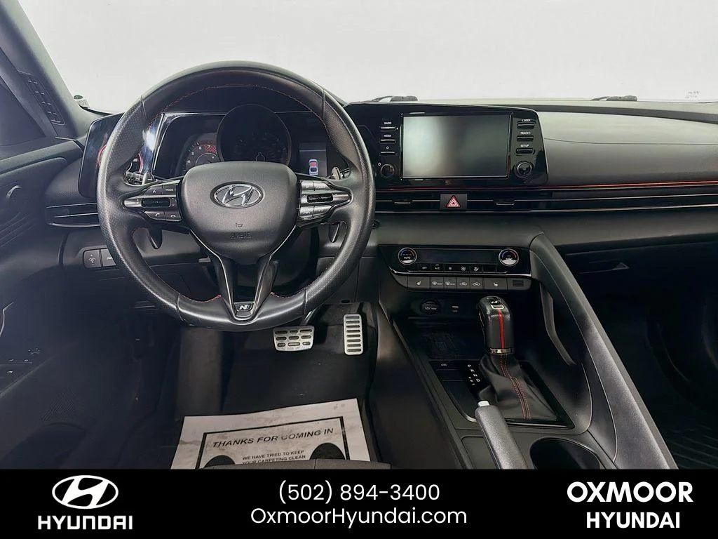 Used 2021 Scarlet Red Pearl Hyundai N Line image 22