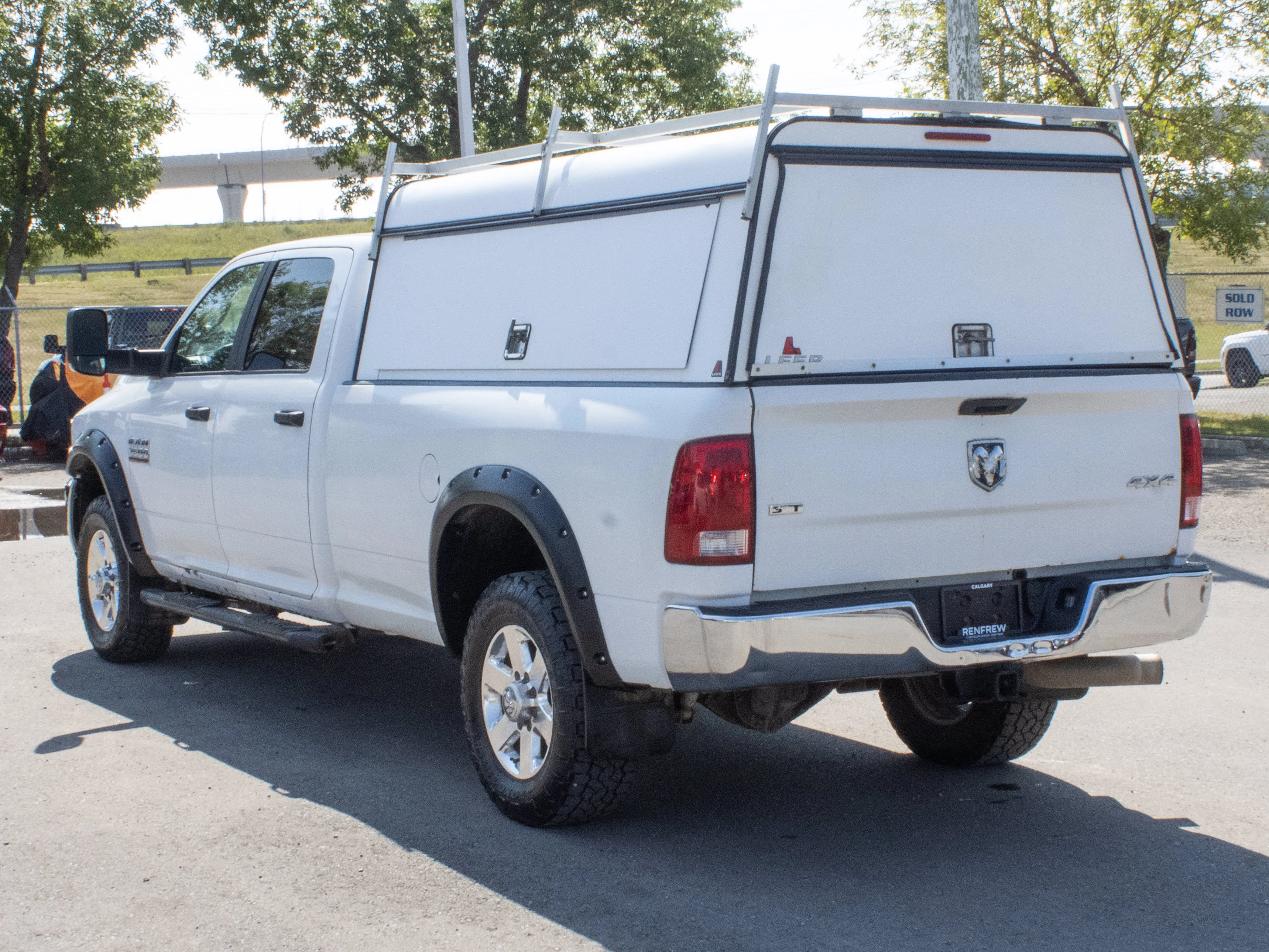 Used 2013 White RAM SLT* | Crew Cab | Mechanics Special | Custom Leer with Built-In Shelving & Sliding Cargo Tray | image 15