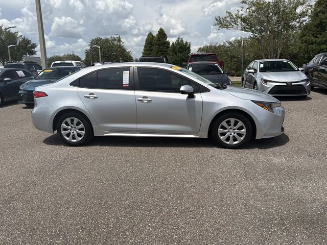 Certified Used 2024 Silver Toyota LE image 2