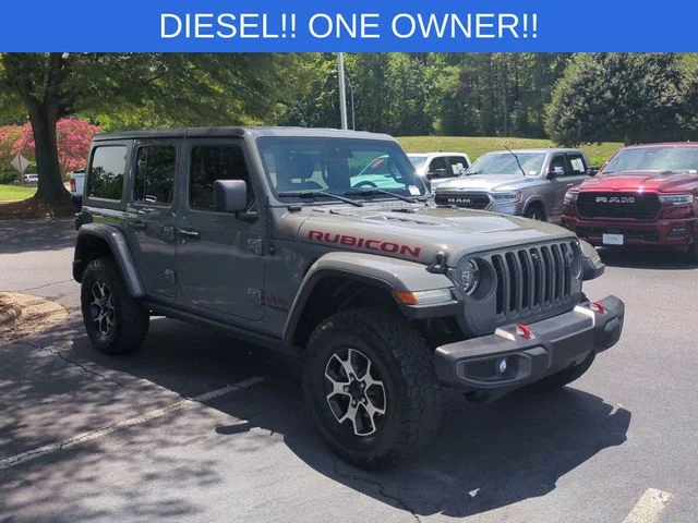 Used 2021 Gray Jeep Unlimited Rubicon image 7