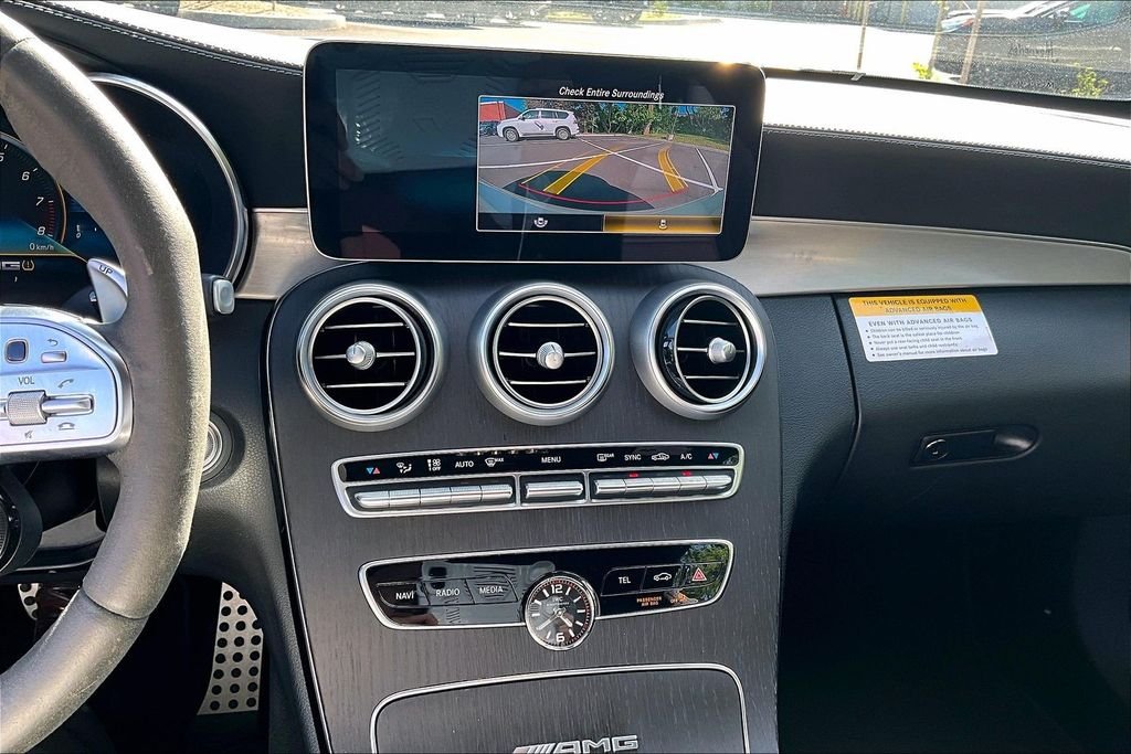 Used 2021 White Mercedes-Benz C 63 S AMG® image 24