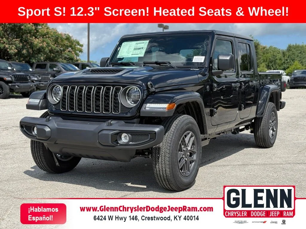 New 2026 Black Clear-Coat Exterior Paint Jeep Sport S image 1