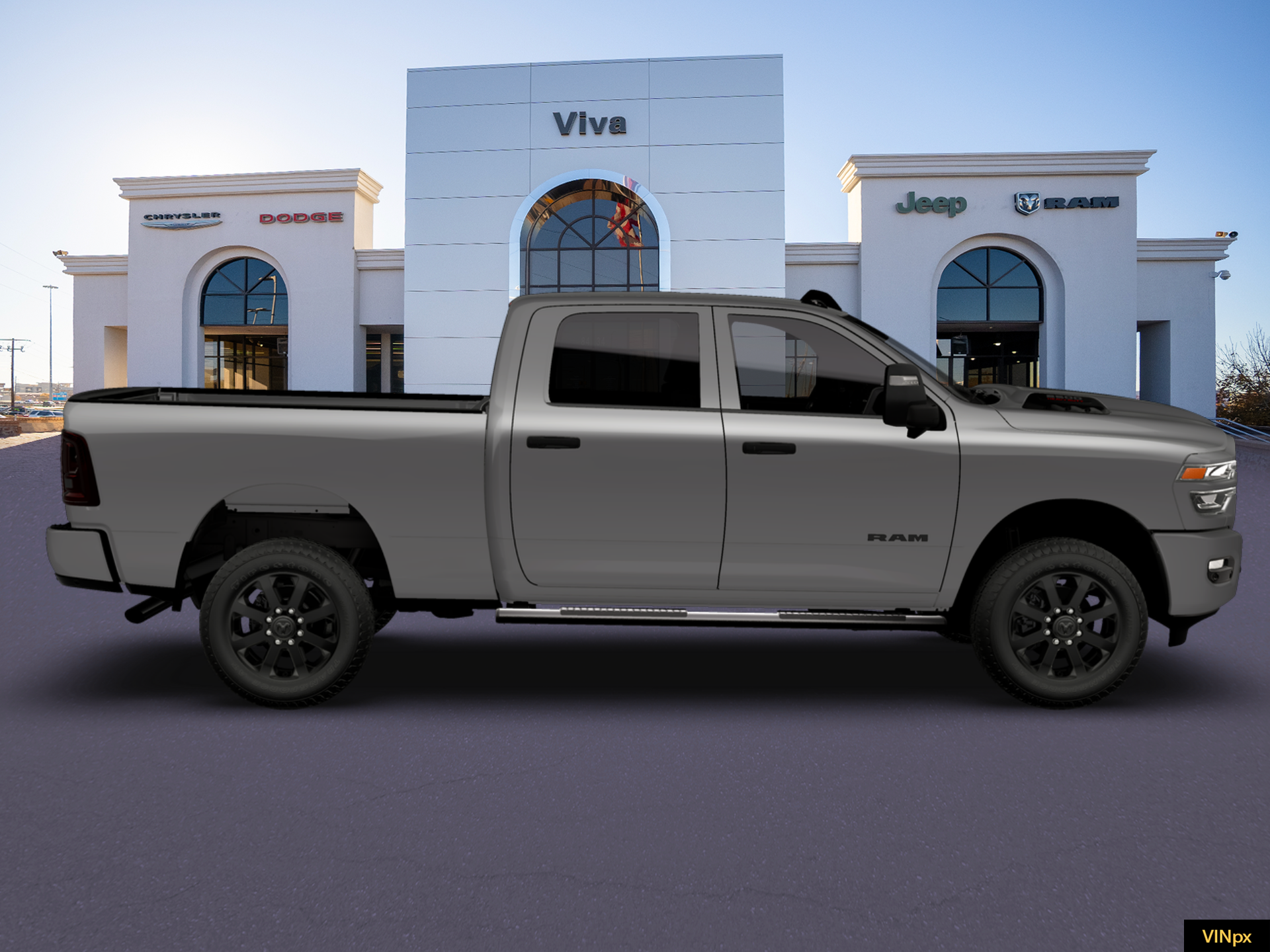 New 2026 Ceramic Gray Clear-Coat Exterior Paint RAM  image 21