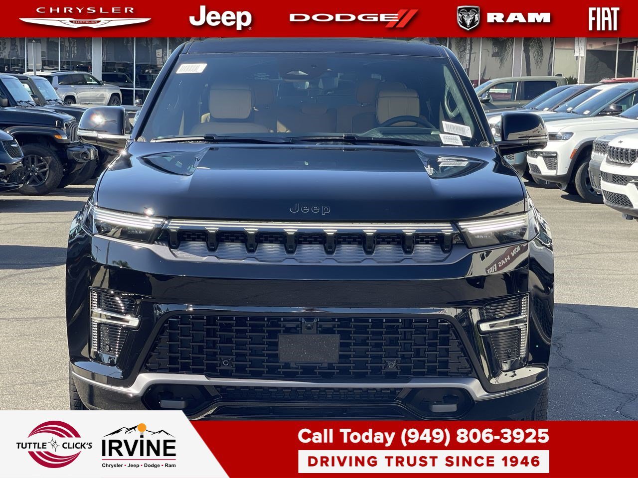 New 2026 High Gloss Black Exterior Paint Jeep Summit Reserve image 2