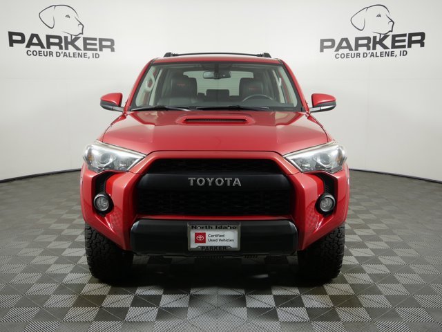 Used 2017 Barcelona Red Metallic Toyota TRD Pro image 3