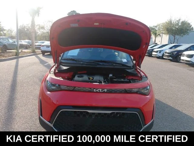 Used 2025 Red Kia LX image 7