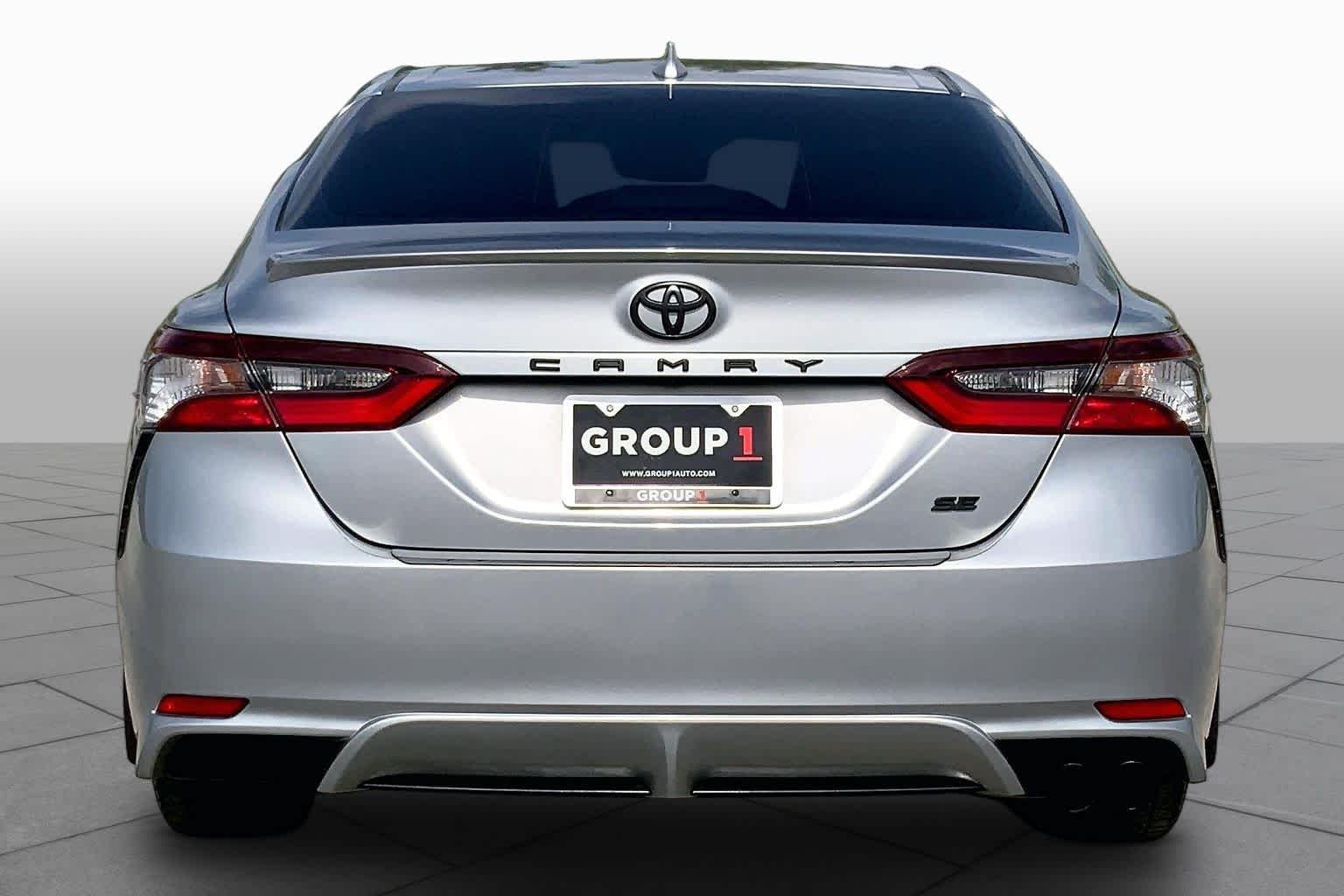 Used 2023 Celestial Silver Metallic Toyota SE image 5