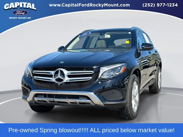 Used 2018 Black Mercedes-Benz GLC 300 image 1