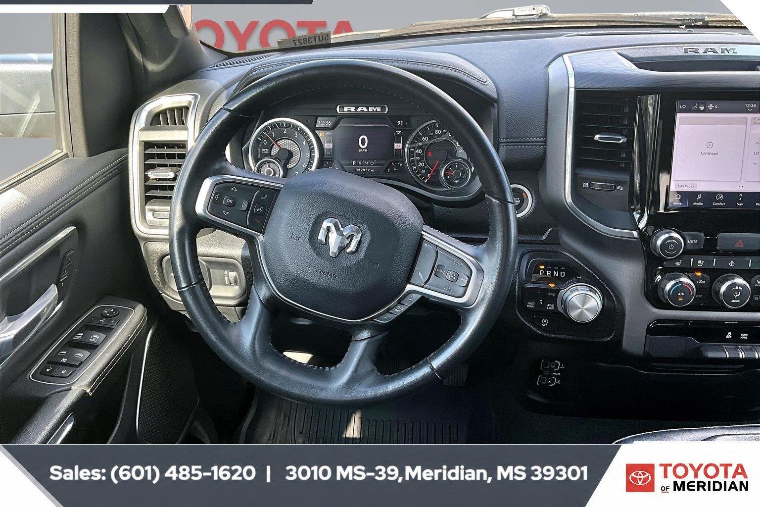 Used 2023 Bright White Clearcoat Ram Laramie image 5