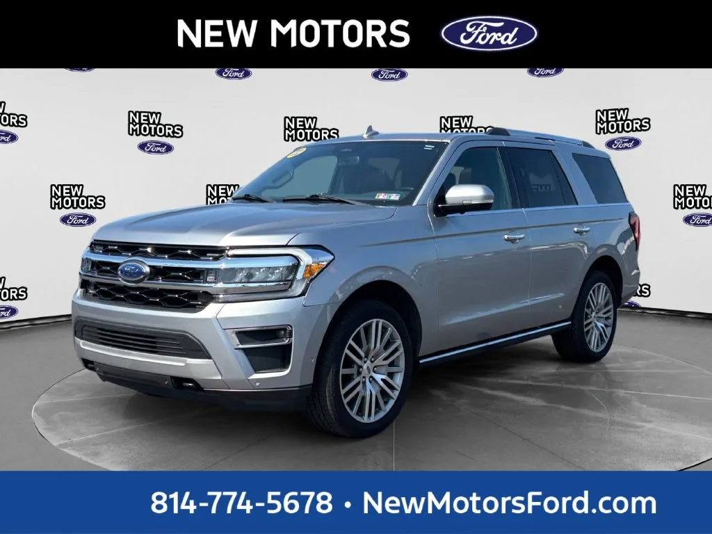 Used 2022 Silver Metallic Ford Limited image 1