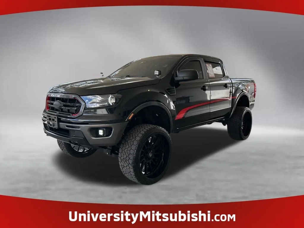 Used 2021 Black Ford XLT image 1