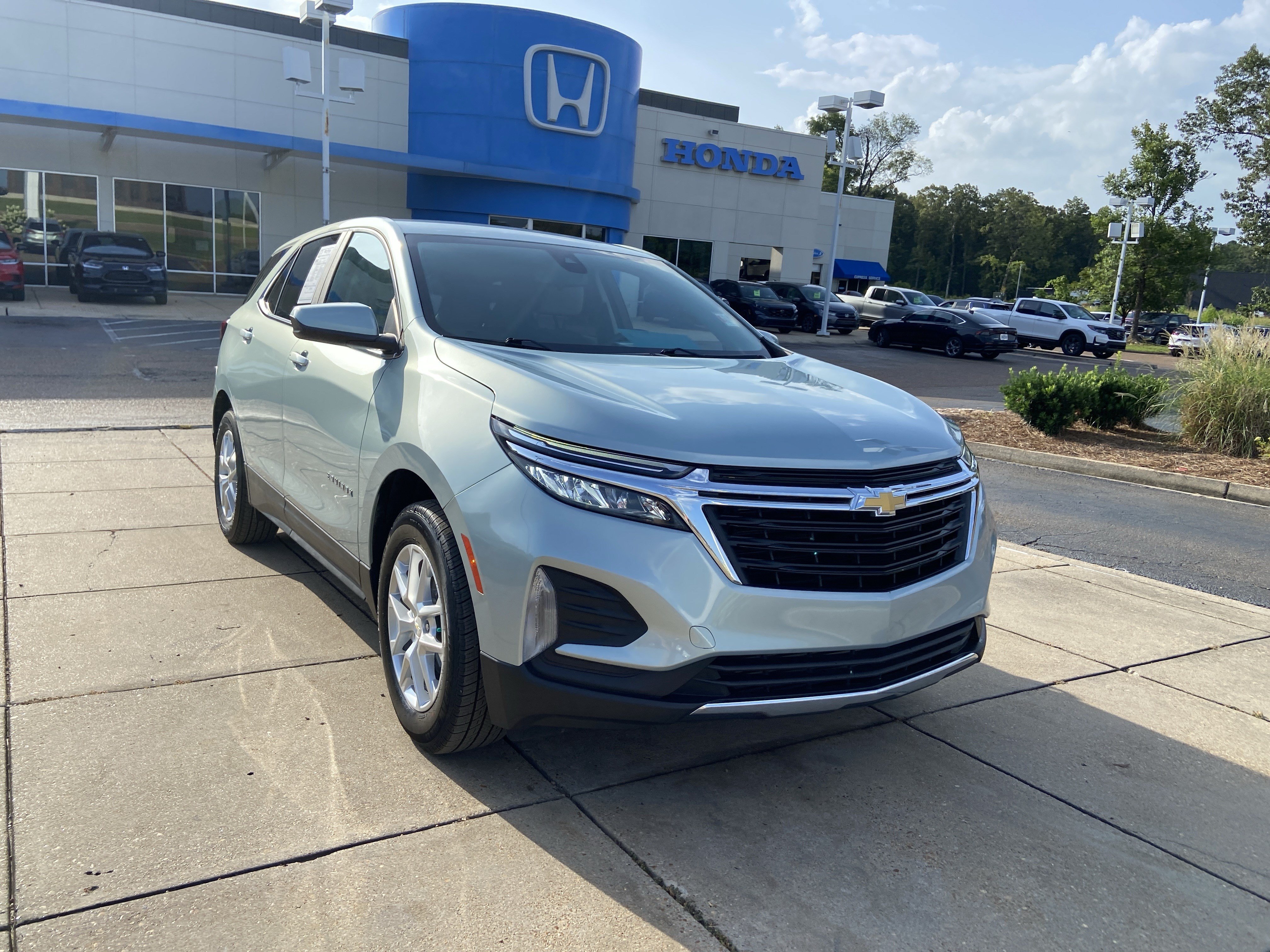 Used 2022 Seaglass Blue Metallic Chevrolet LT image 2