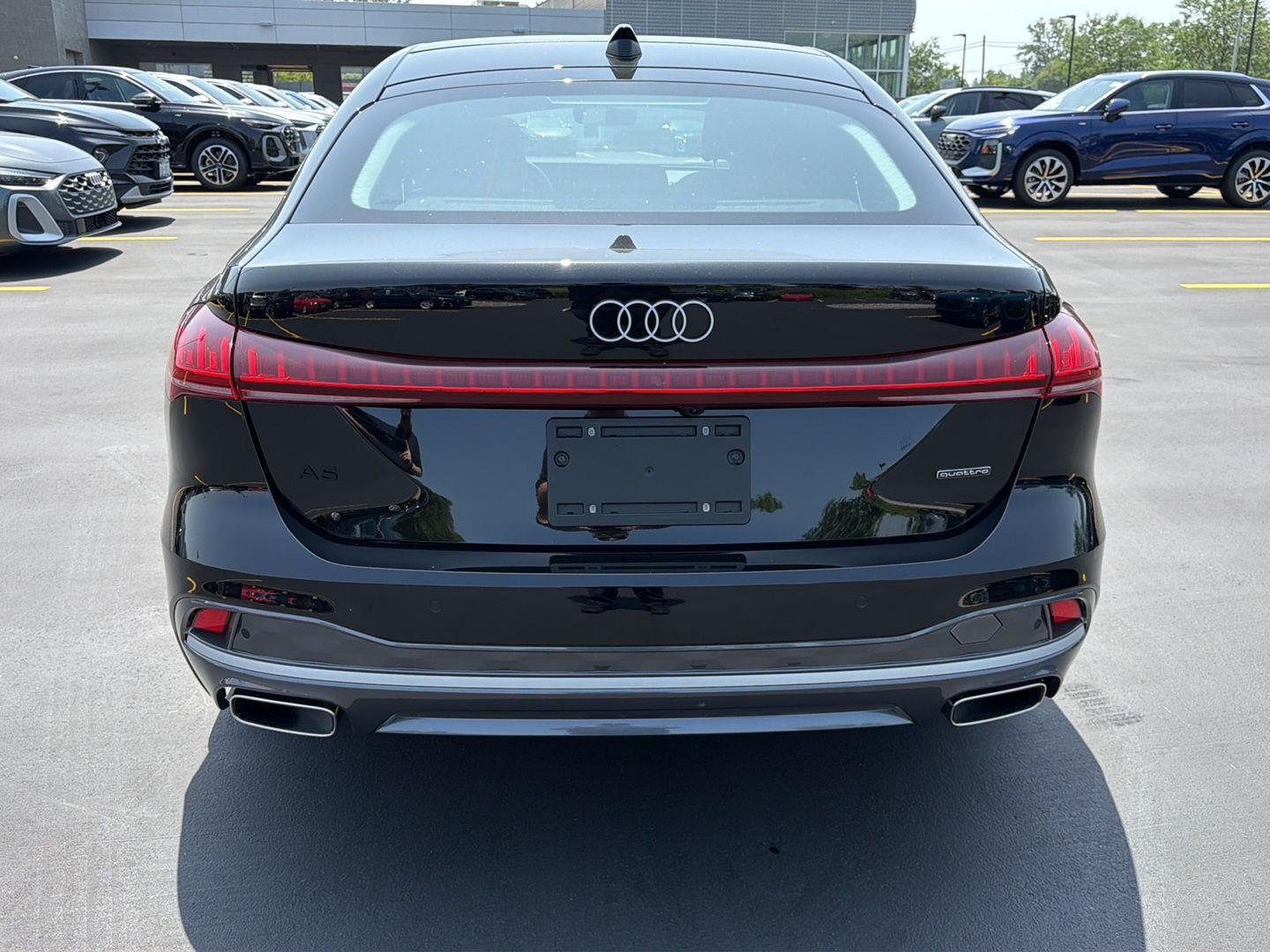 Used 2025 Mythos Black Metallic Audi Premium Plus image 4