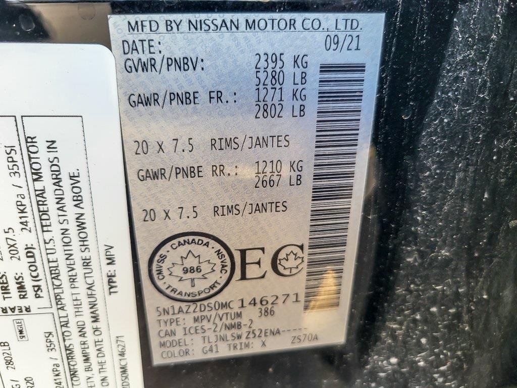 2021 NISSAN MURANO - Image 25