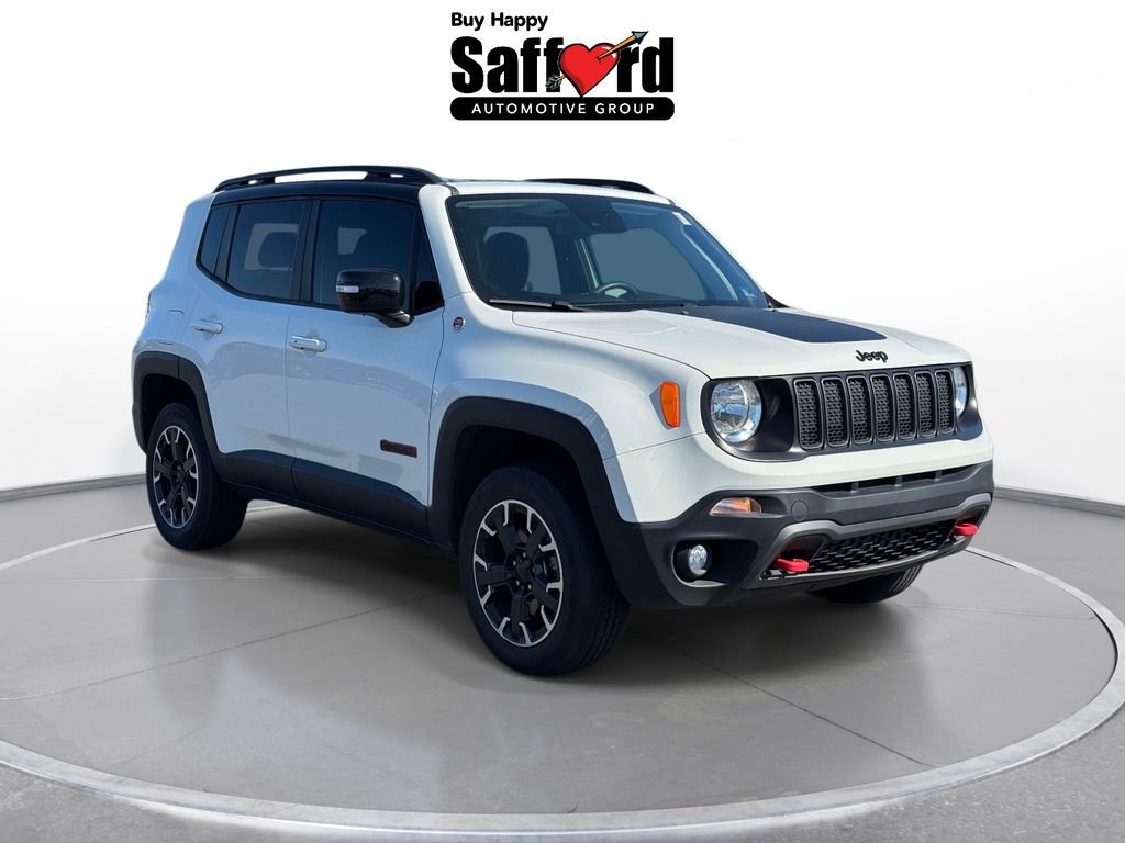 Used 2023 White Jeep Trailhawk image 9