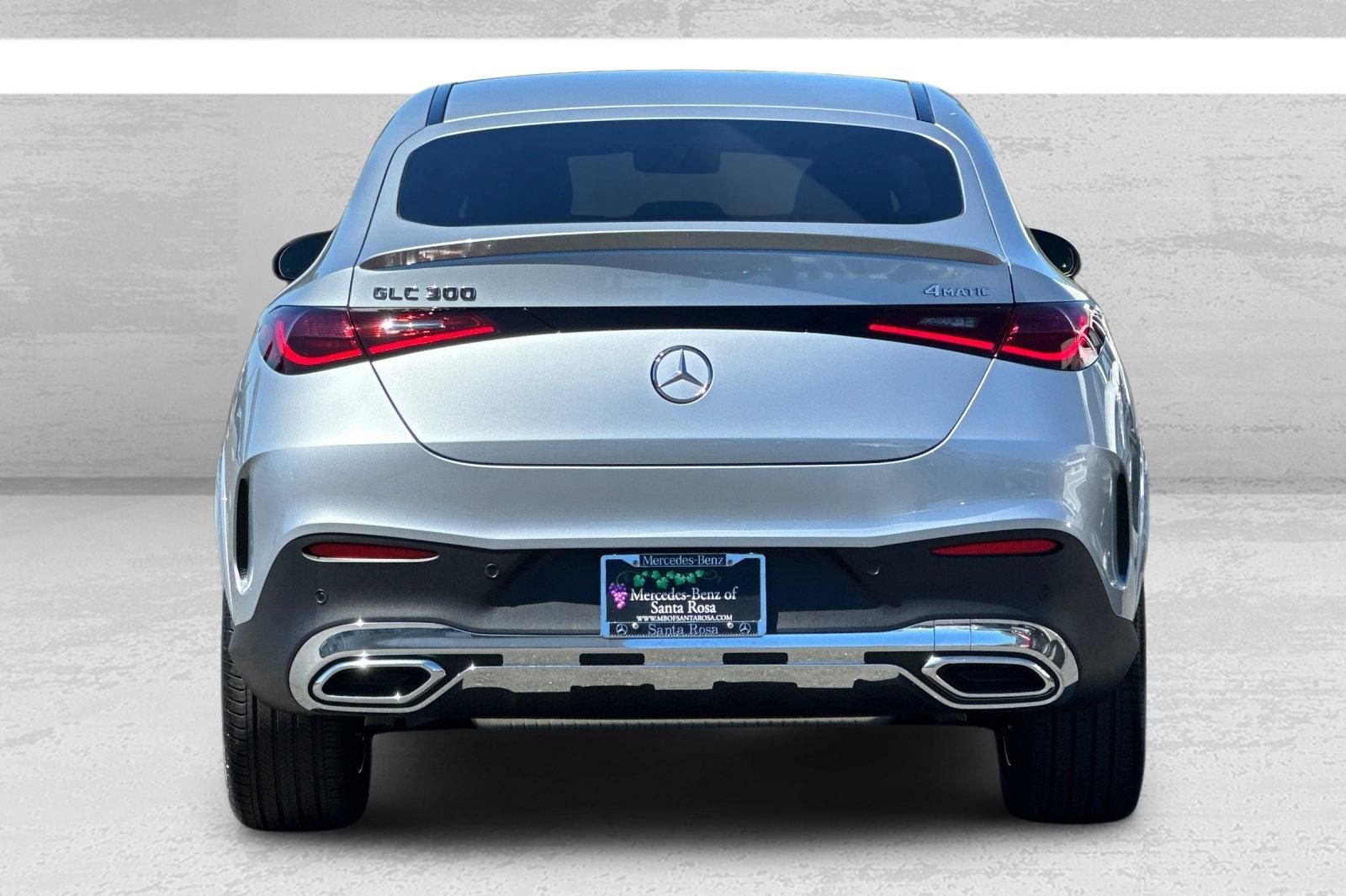 New 2026 Silver Mercedes-Benz GLC 300 Coupe image 5