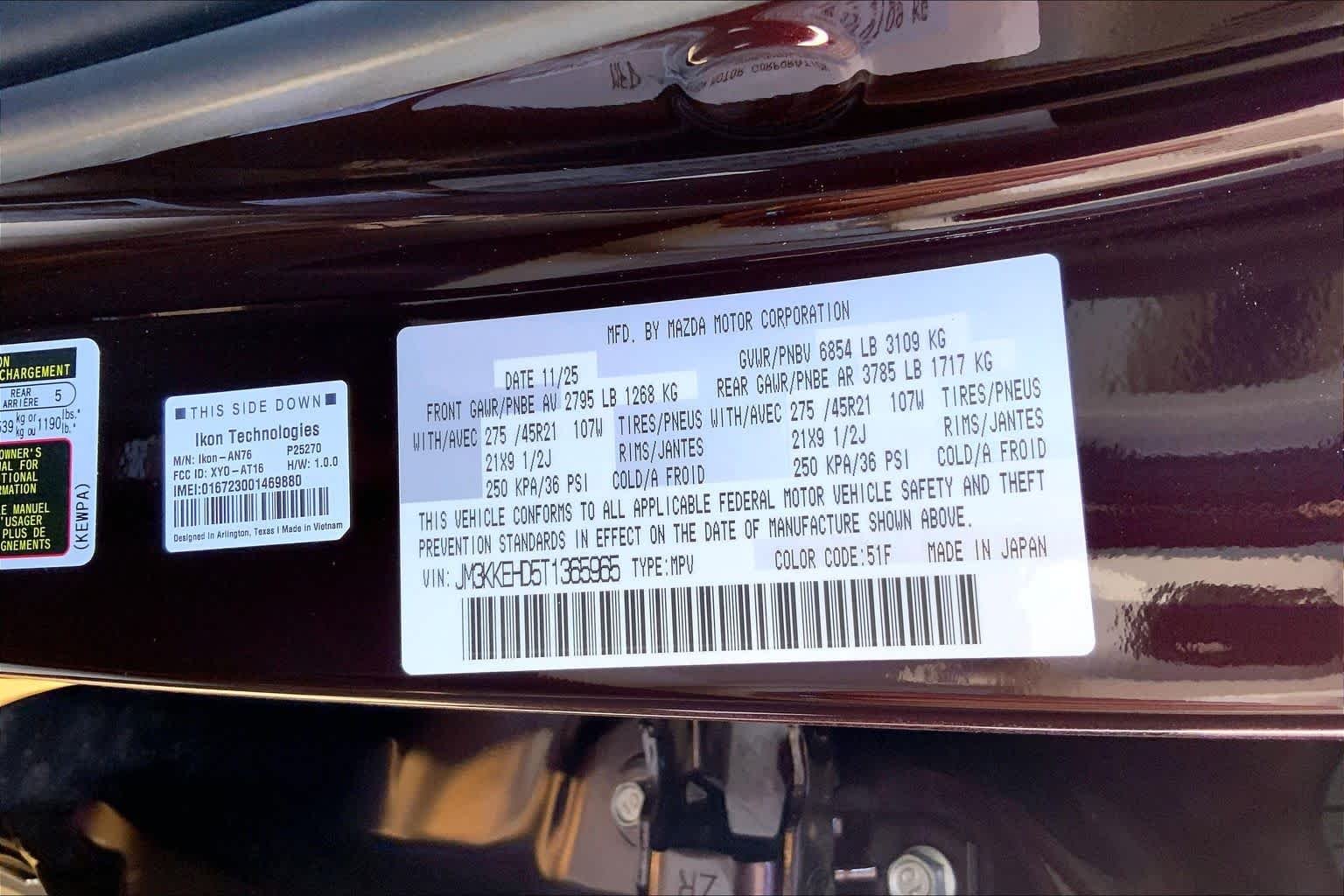 New 2026 Artisan Red Premium Mazda 3.3 Turbo Premium Plus AWD image 21