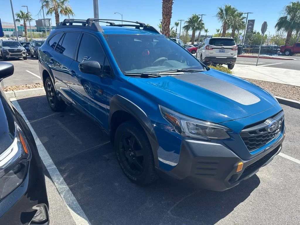 Certified Used 2023 Blue Subaru Wilderness image 30