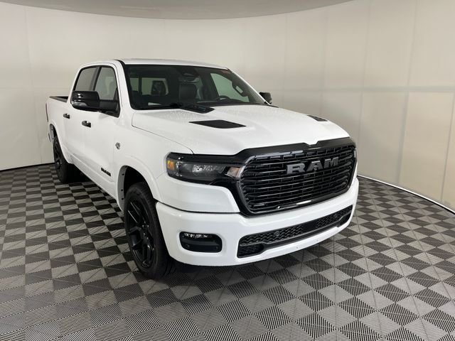 New 2026 Bright White Clear-Coat Exterior Paint RAM Laramie image 2