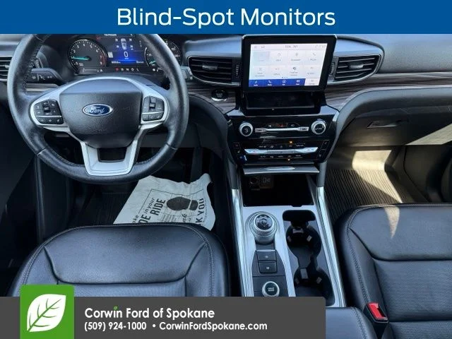 Used 2022 Agate Black Metallic Ford Limited image 4