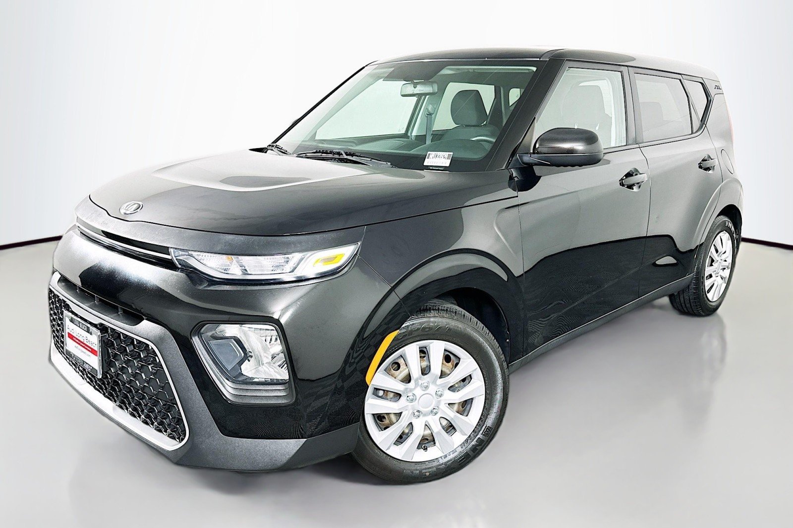 Used 2020 Cherry Black Kia LX image 1