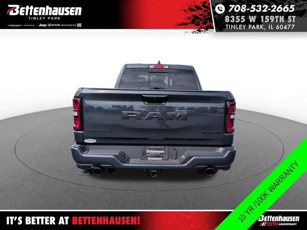 New 2026 Forged Blue Metallic Exterior Paint RAM Big Horn image 8
