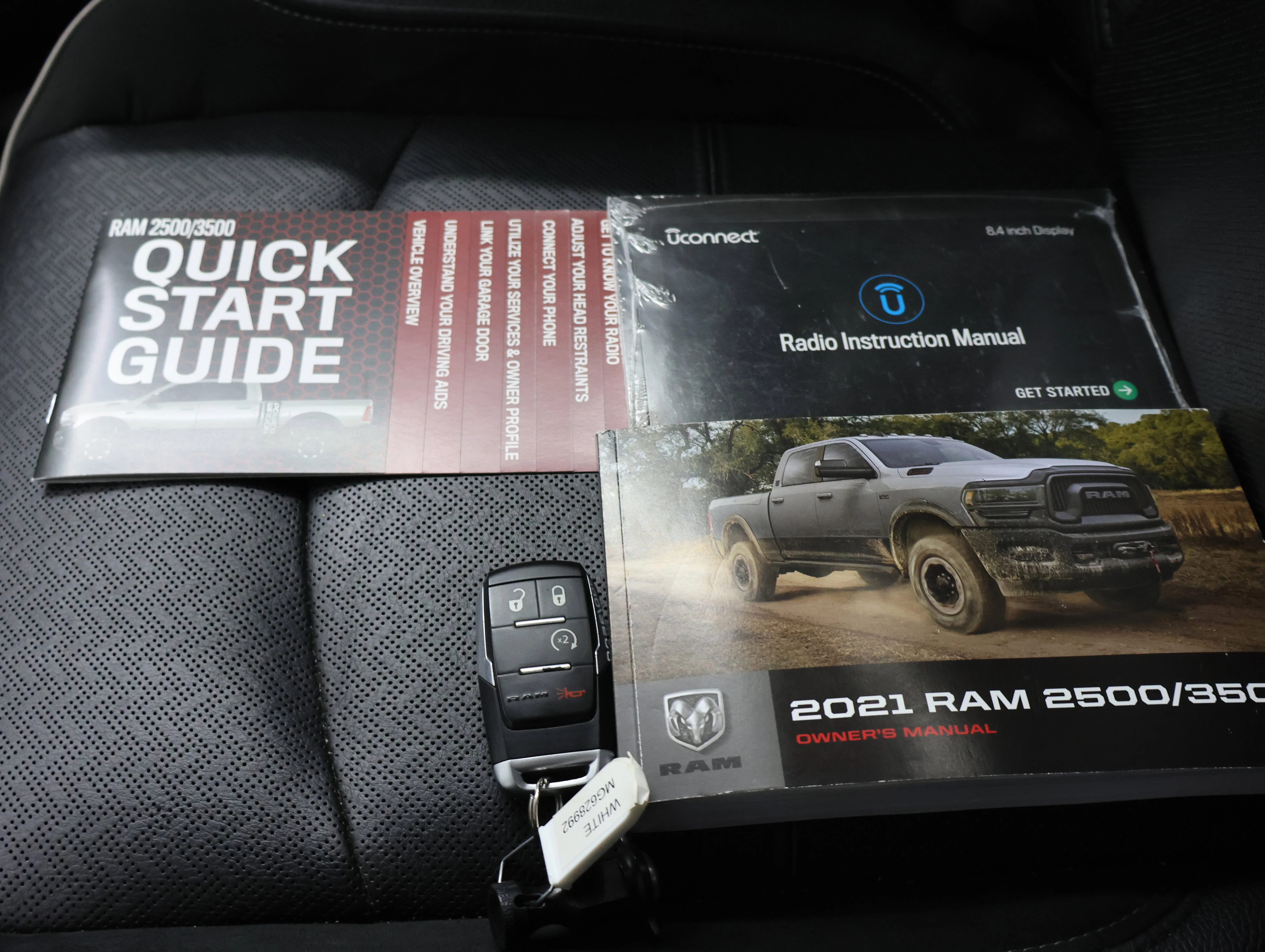 Used 2021 Bright White Clearcoat Ram Laramie image 59