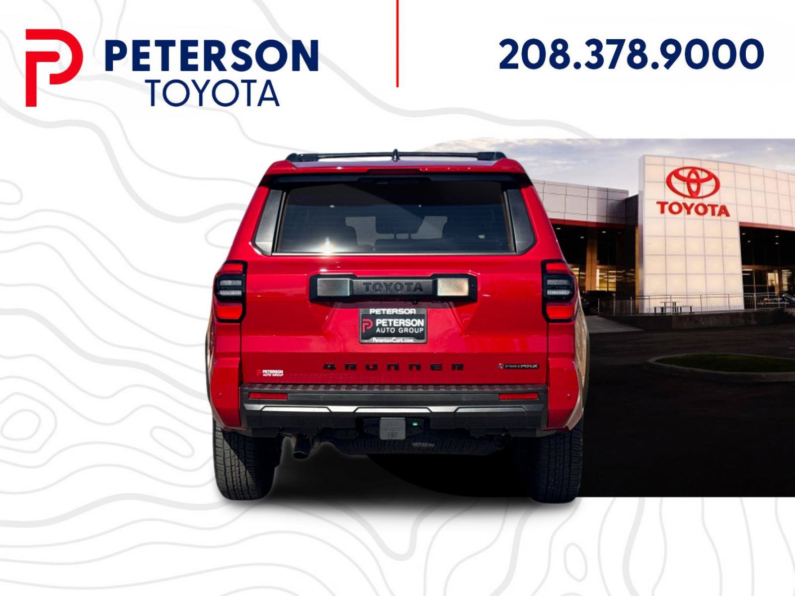 Used 2025 Red Toyota TRD Off Road Premium image 4