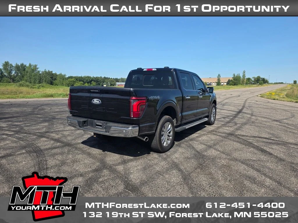 Certified Used 2024 Black Ford Lariat image 8