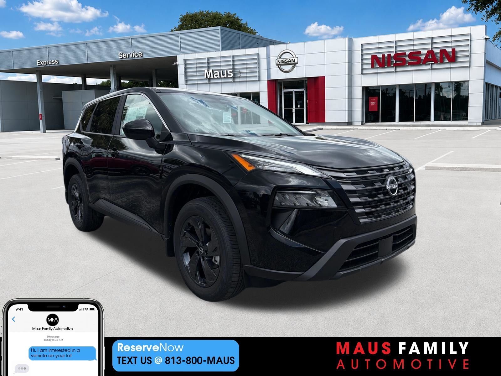 New 2026 Black Nissan SV image 1