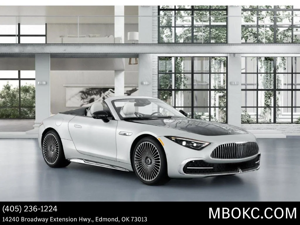 New 2026 MANUFAKTUR moonlight white magno (White Ambiance) Mercedes-Benz Maybach SL 680 image 56