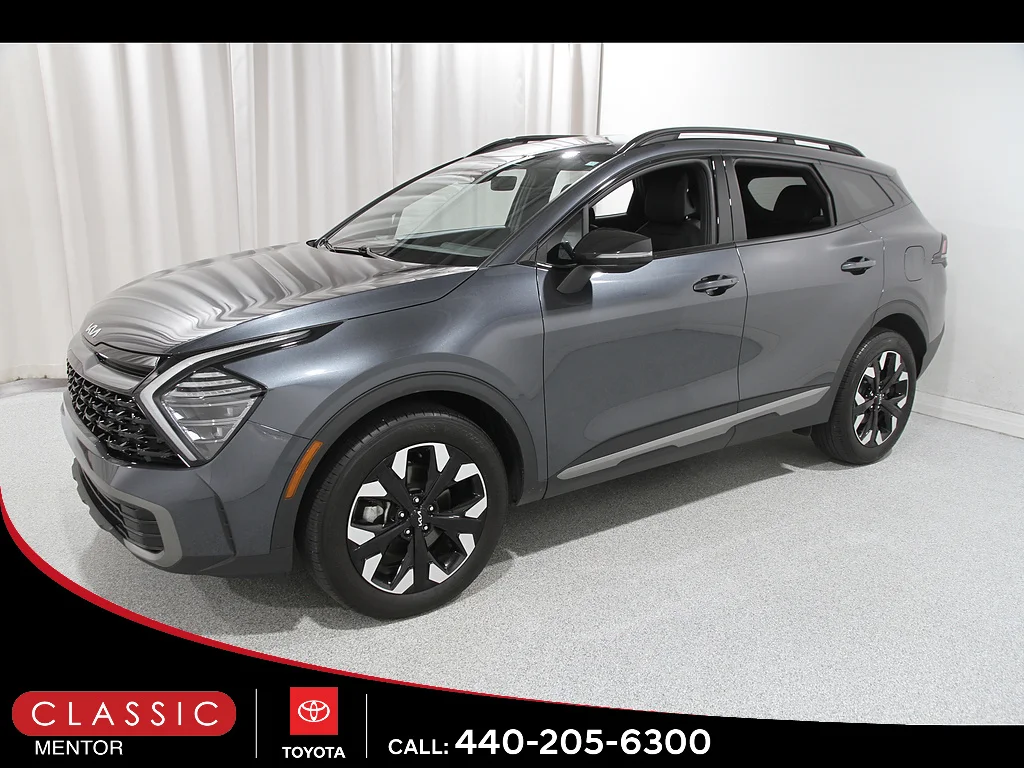 Used 2024 Gravity Gray Kia X-Line image 3