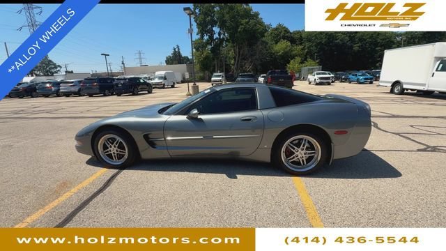 Used 2003 Medium Spiral Gray Metallic Chevrolet 2dr Cpe image 6