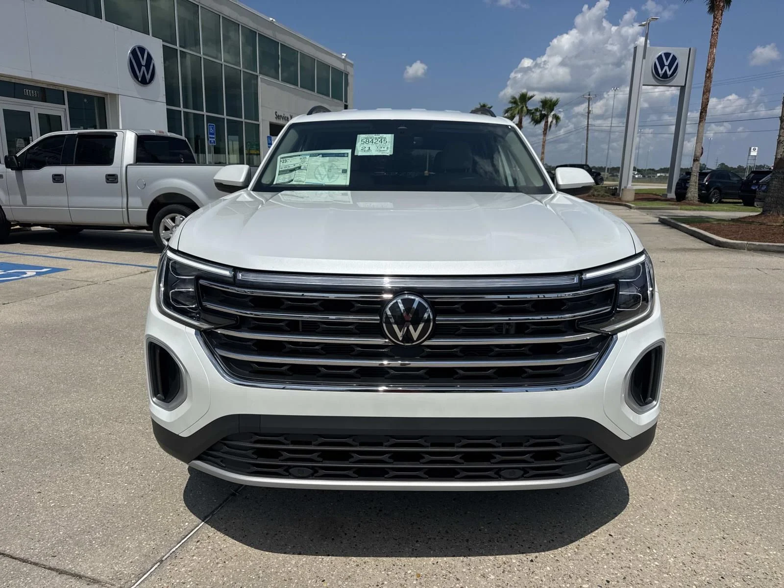 New 2026 White Volkswagen SE image 2