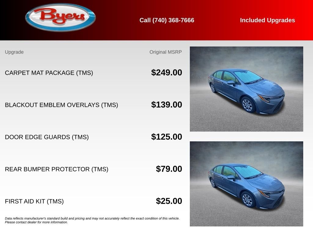 Used 2022 Celestite Toyota LE image 5