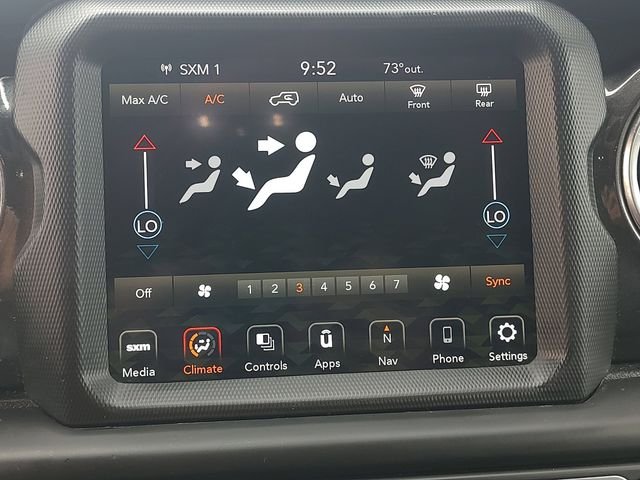 Used 2021 Gray Jeep Unlimited Sahara Altitude image 15