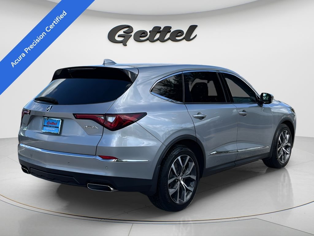 Certified Used 2023 Lunar Silver Metallic Acura TECH image 6