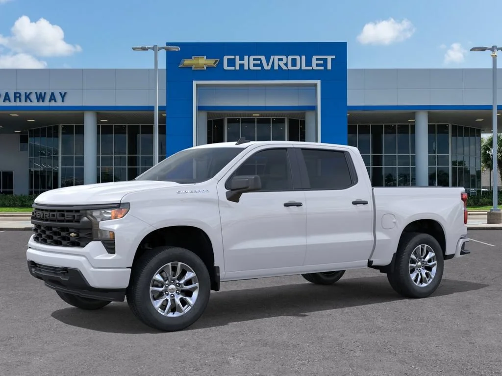 New 2026 Summit White Chevrolet Custom image 2