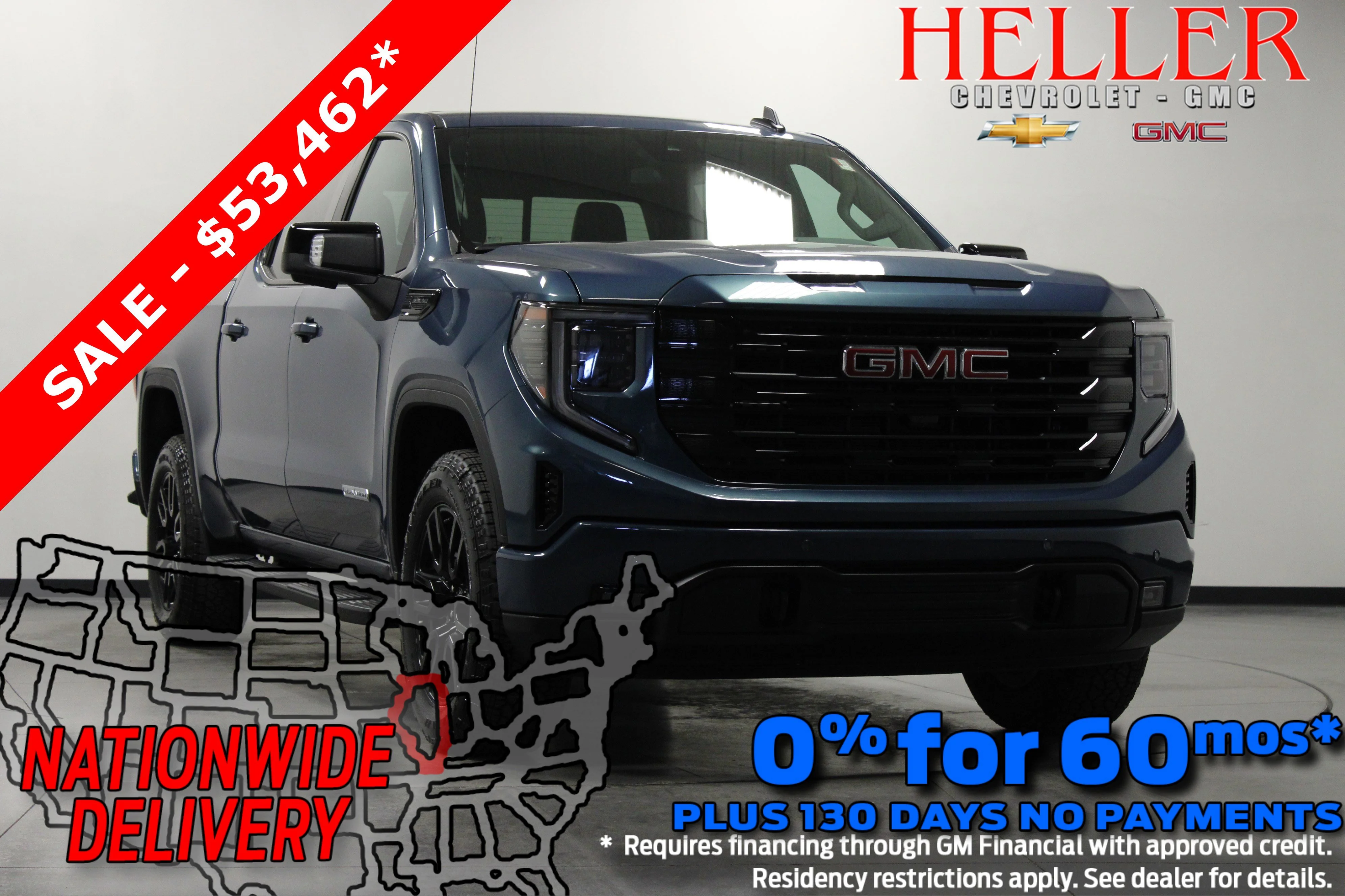 New 2026 DOWNPOUR METALLIC GMC Elevation image 1