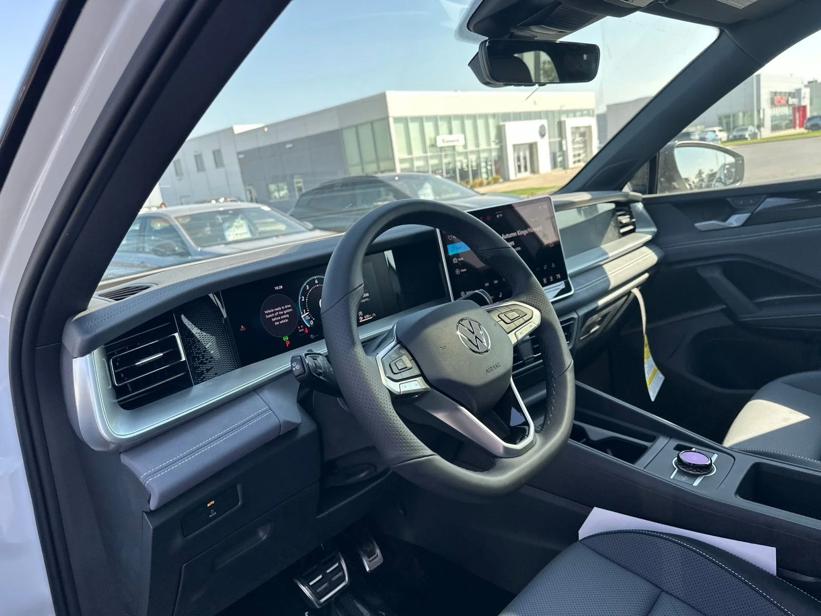 New 2026 White/off-white Volkswagen 2.0T SE R-Line Black image 12